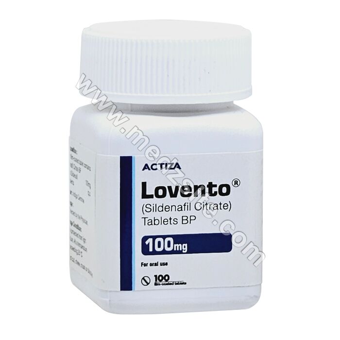 Lovento 100 mg (Sildenafil Citrate 100)
