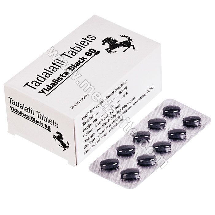 Vidalista Black 80Mg (Tadalafil Black 80 mg)