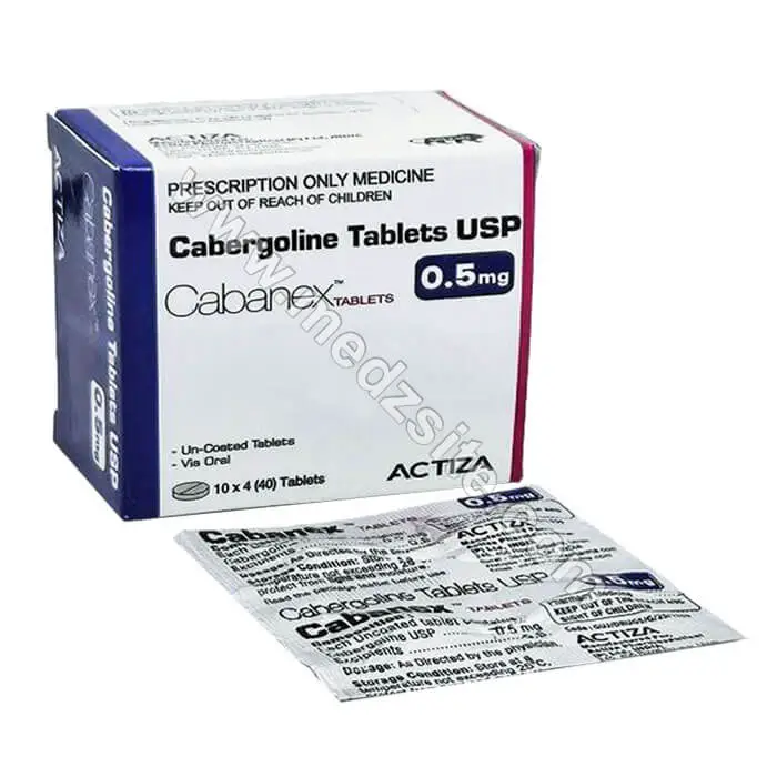 cabergoline (cabanex 0.5 mg)