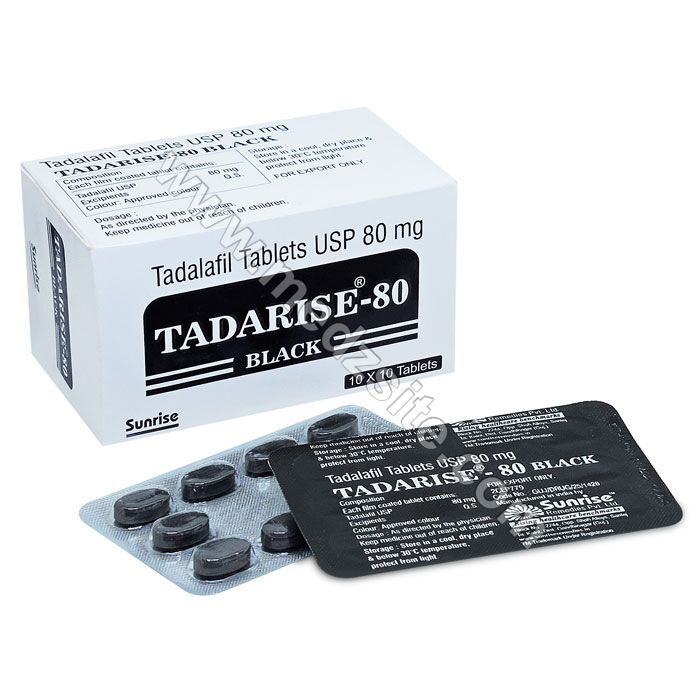 Tadarise Black 80 Mg
