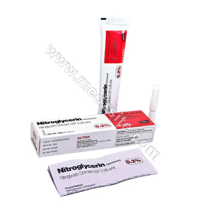 Nitrogesic Ointment 30 g (Nitroglycerin Ointment /Glyceryl Trinitrate)